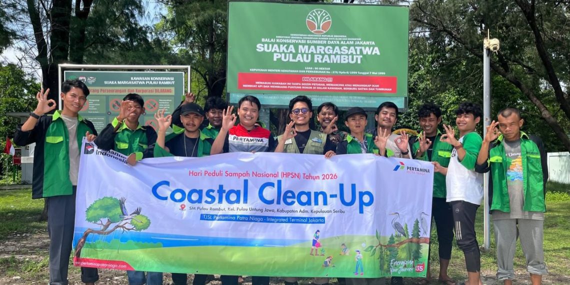 Pertamina Patra Niaga Regional JBB Gelar Aksi Bersih Mangrove Pulau Rambut Peringati Hari Peduli Sampah Nasional 2026