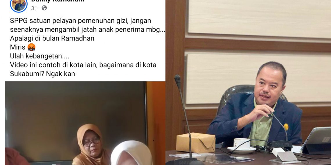 Cuitan Anggota DPRD Soroti Dugaan SPPG Tak Sesuai Standar, Danny Ramdhani: Jangan Sampai Terjadi di Sukabumi