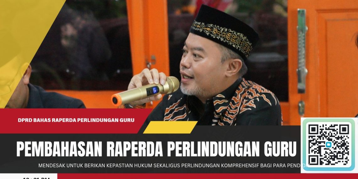 DPRD Kota Sukabumi Bahas Naskah Akademik Raperda Perlindungan Guru dan Tenaga Pendidik