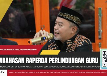 DPRD Kota Sukabumi Bahas Naskah Akademik Raperda Perlindungan Guru dan Tenaga Pendidik