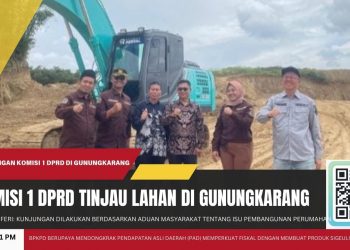 Komisi I DPRD Kota Sukabumi Tinjau Lahan Gunung Karang, Pastikan Isu Perizinan Perumahan Dikaji Ulang