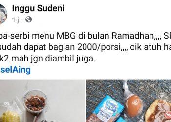 Inggu Sudeni Soroti Pelayanan SPPG, Dorong Satgas MBG Tindak Tegas Jika Ada Penyimpangan