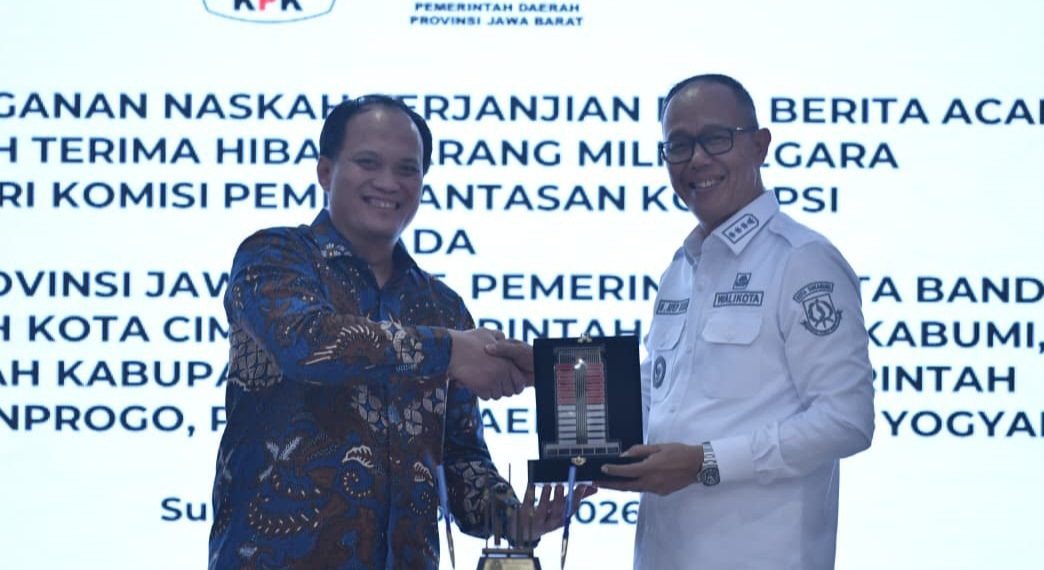 Pemkot Sukabumi Kelola 15 Bidang Tanah Hibah dari KPK, Senilai Rp9 Miliar untuk Kepentingan Umum
