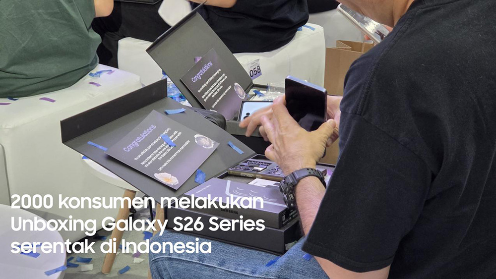 Galaxy S26 Series Tiba di Tangan Konsumen, Samsung Gelar Galaxy Unboxing Day!