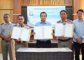 Perkuat Kepastian Hukum, Kejari Manggarai Gandeng Kantor Pertanahan Dua Kabupaten