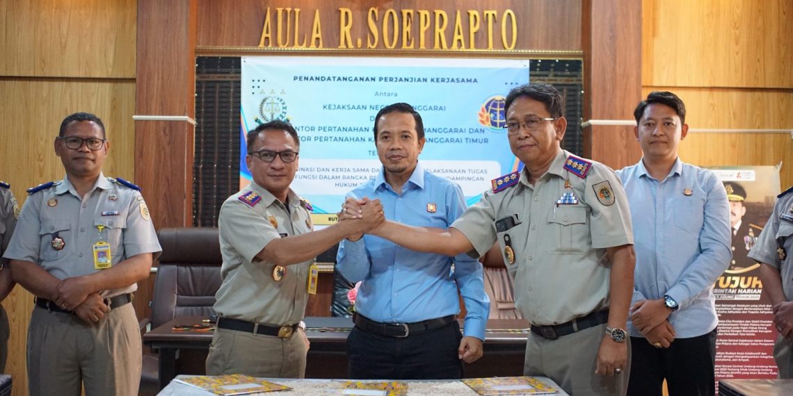 Kejari Manggarai dan Kantah Perkuat Sinergi: Fokus pada Pengamanan Aset dan Penegakan Hukum Agraria