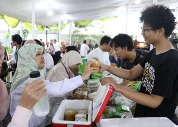 Ikuti Bazar Ramadan Kementerian ATR/BPN, Pegiat UMKM Kolaborasi untuk Perkenalkan Produk Unggulan