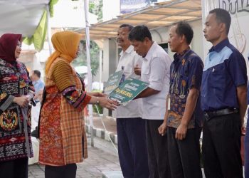 Kementerian ATR/BPN Berikan Santunan untuk Pegawai dalam Momen Bazar Ramadan 1447 H