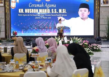 Menteri Nusron Sampaikan Ceramah Agama di Korps Marinir TNI AL Cilandak: Al-Qur’an Jadi Petunjuk bagi Manusia