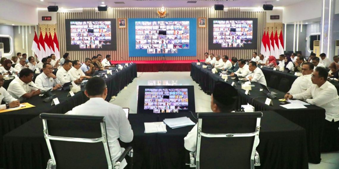 Gelar Rapim, Menteri ATR/Kepala BPN Minta Jajaran Matangkan Penyelarasan Data Jelang Penetapan LSD di 12 Provinsi