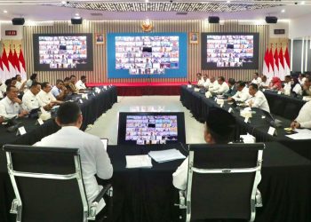 Gelar Rapim, Menteri ATR/Kepala BPN Minta Jajaran Matangkan Penyelarasan Data Jelang Penetapan LSD di 12 Provinsi
