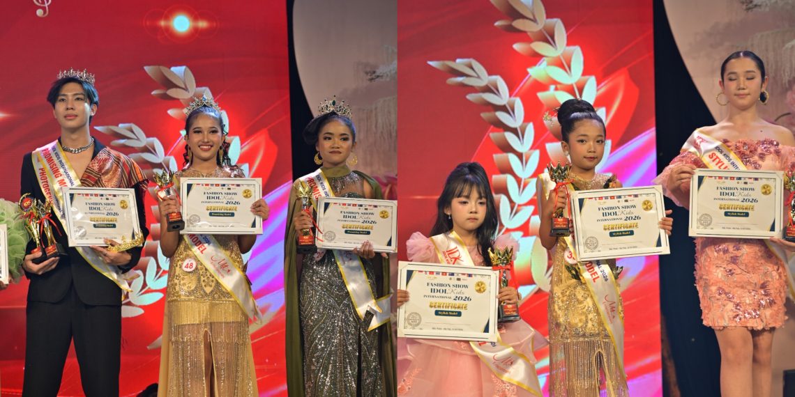 Dua Wakil Sukabumi Bersinar di Hanoi, Raih Gelar Bergengsi Idol Kids International 2026