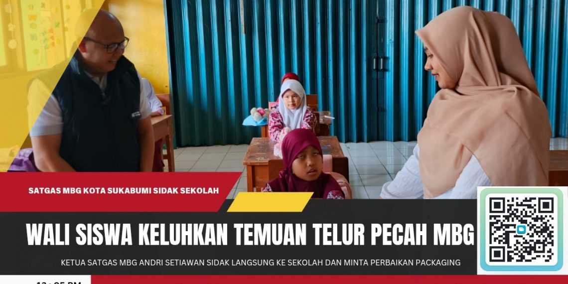 Orang Tua Siswa Keluhkan Kemasan MBG di SDN Kopeng I Sukabumi, Satgas Minta Perbaikan Packaging