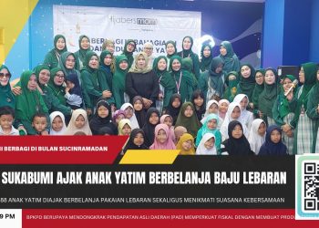HMC Sukabumi Ajak 88 Anak Yatim Belanja Baju Lebaran di Ramayana