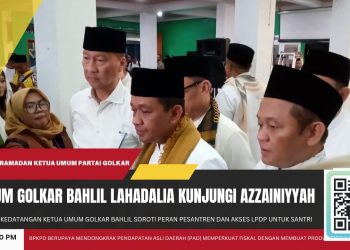 Ketum DPP Golkar Bahlil Lahadalia Kunjungi Pesantren Azzainiyah Nagrog Sukabumi, Soroti Peran Pesantren dan Akses LPDP untuk Santri