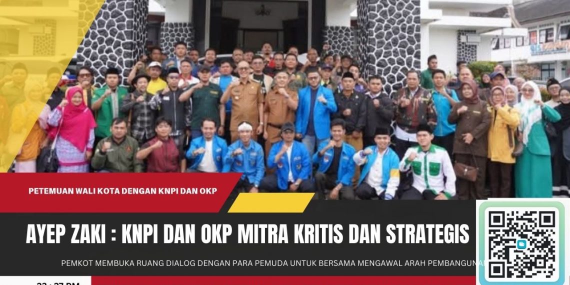 Pemuda Diajak Kawal Pembangunan, Wali Kota Sukabumi: KNPI dan OKP Mitra Kritis dan Strategis