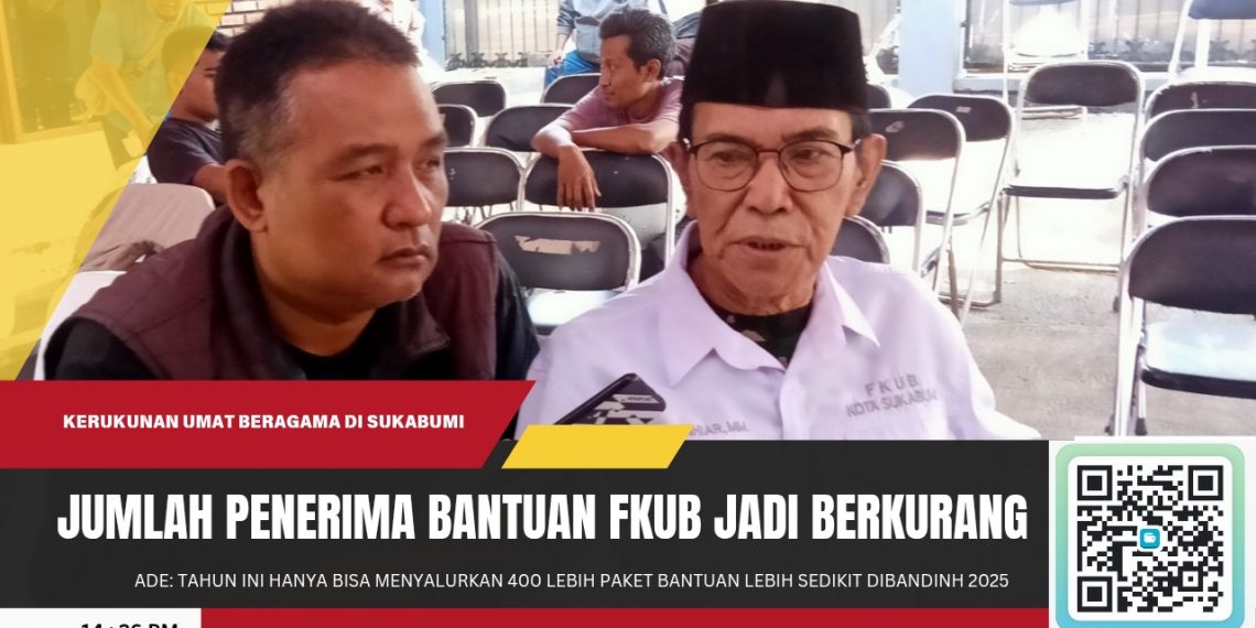 Baksos Lintas Umat Beragama ke-12 di Sukabumi, Jumlah Penerima Bantuan Berkurang
