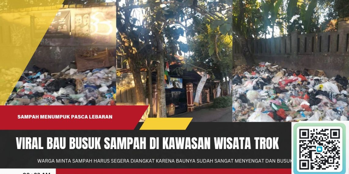 Tumpukan Sampah di Jalan Kenari Sukabumi Dikeluhkan Warga, Bau Menyengat Viral di Media Sosial