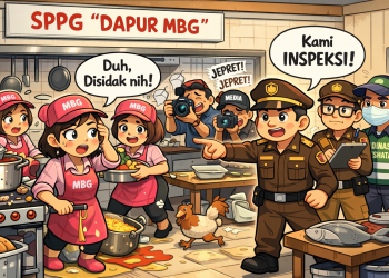 Diduga Langgar SOP Empat SPPG di Kota Sukabumi Dijatuhi Surat Peringatan (SP) Satu