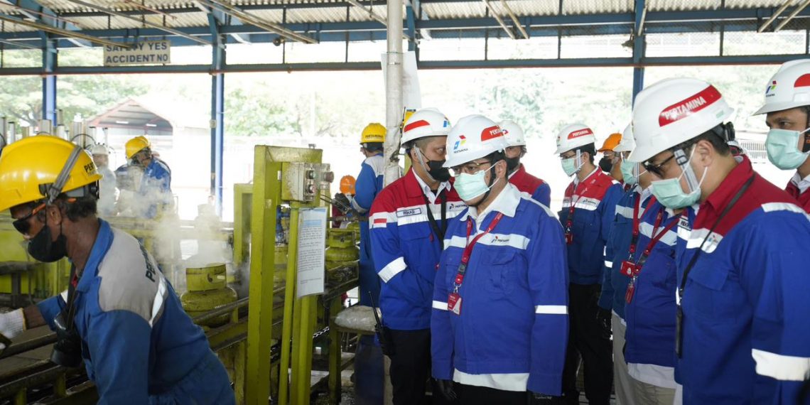 Pertamina Patra Niaga RJBB Bersama Ditjen Migas Tinjau Lembaga Penyalur LPG, Pastikan Rantai Pasokan Terjaga