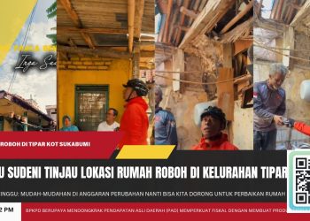 Anggota DPRD Kota Sukabumi Tinjau Langsung Rumah Roboh di Tipar, Perbaikan Rutilahu Jadi Prioritas