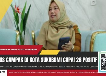 Kasus Campak di Kota Sukabumi Capai 26 Positif, Dinkes Siapkan Imunisasi Kejar