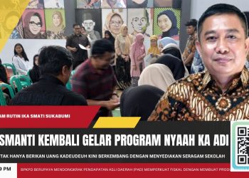 IKA SMAN 3 Sukabumi Kembali Gulirkan Program “Nyaah Ka Adi”, Salurkan Bantuan Seragam dan Uang Kadeudeuh