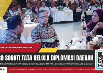 Sikapi Kunjungan Para Dubes, DPRD Kota Sukabumi Soroti Tata Kelola Diplomasi Daerah, Tekankan Pentingnya Koordinasi