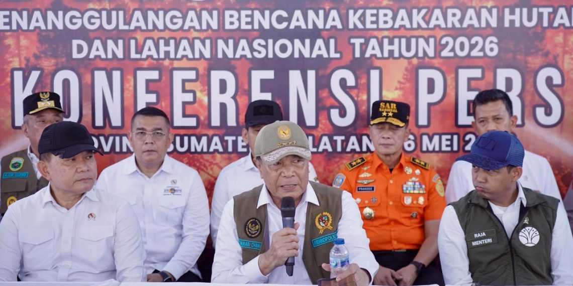 Siap Siaga Cegah Karhutla, Wamen Ossy Imbau Pemegang HGU Lakukan Tindakan Pencegahan