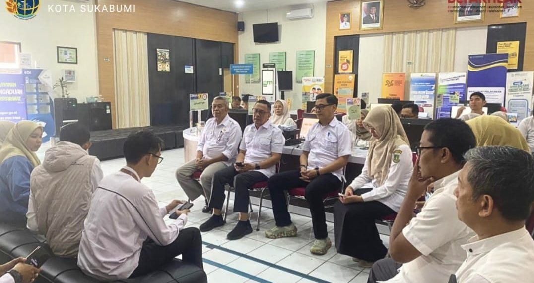 Kantor Pertanahan Kota Sukabumi Ikut Evaluasi Kinerja PTSP dan Percepatan Perizinan Berusaha