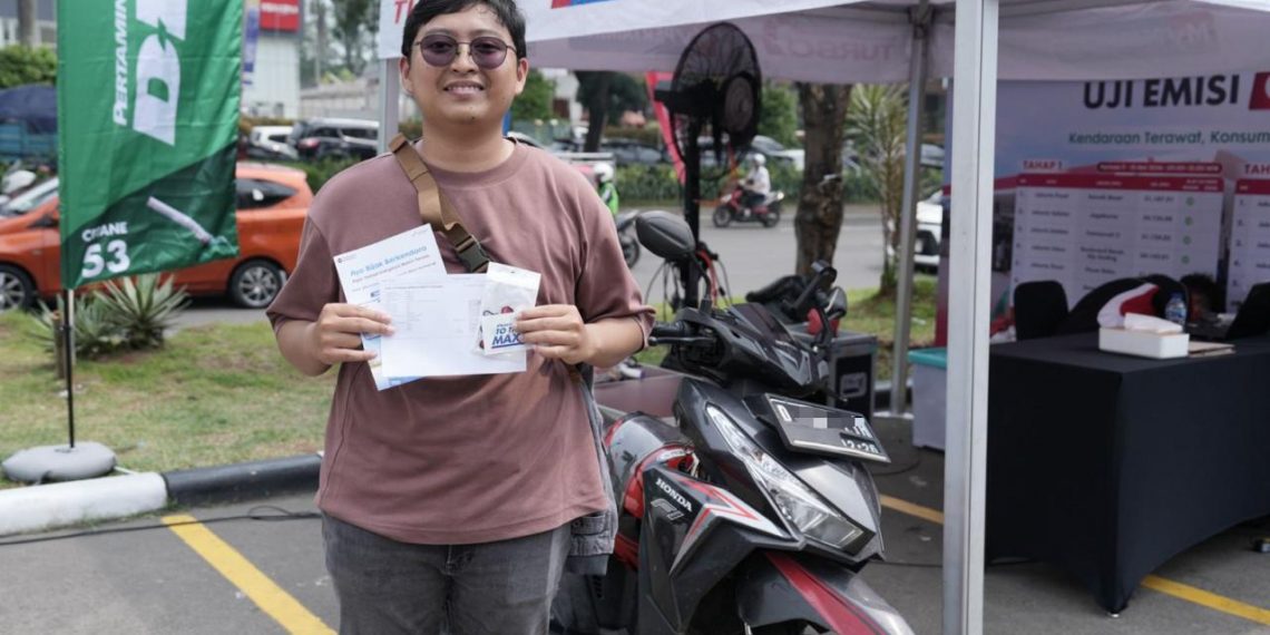 Program Uji Emisi Gratis 14 SPBU Jabodetabek Pertamina Disambut Antusias Masyarakat