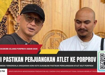 KONI Kota Sukabumi Pastikan Perjuangan Atlet Tetap Berjalan, Meski Terkendala Efisiensi Anggaran