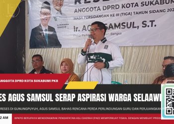 Reses di Gunungpuyuh, Agus Samsul Bahas Rencana Perda Perlindungan Guru dan Perjuangkan P2RW