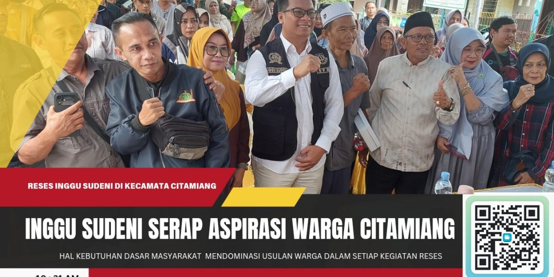 Serap Aspirasi Warga Citamiang, Inggu Sudeni Fokus Angkat Infrastruktur dan Permodalan UMKM