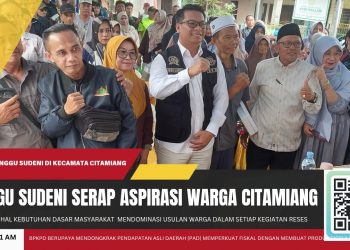 Serap Aspirasi Warga Citamiang, Inggu Sudeni Fokus Angkat Infrastruktur dan Permodalan UMKM