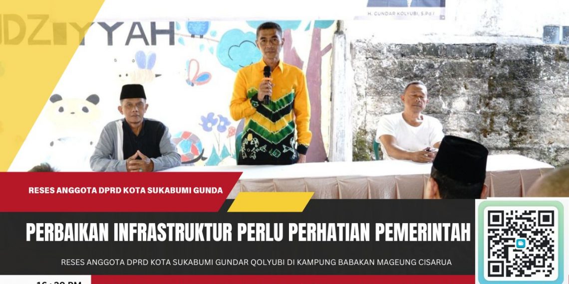 Reses Gundar, Warga Cisarua Inginkan Perbaikan dan Pembangunan Infrastruktur Lingkungan
