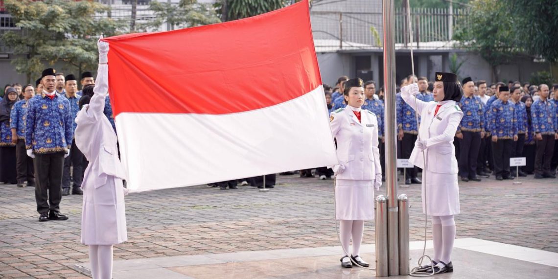 Jadi Simbol Nilai Luhur, Kementerian ATR/BPN Laksanakan Upacara Hari Lahir Pancasila