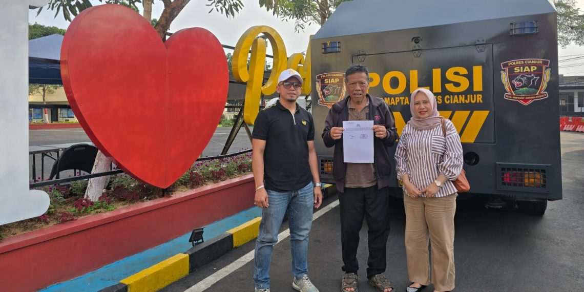 Diduga Mafia Tanah Masih Marak di Cianjur, Warga Laporkan Kasus Penyerobotan Lahan ke Polres