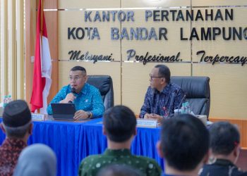 Sambangi Lampung, Wamen ATR/Waka BPN: Pelayanan di Loket Jadi Tolok Ukur Keberhasilan Kantah