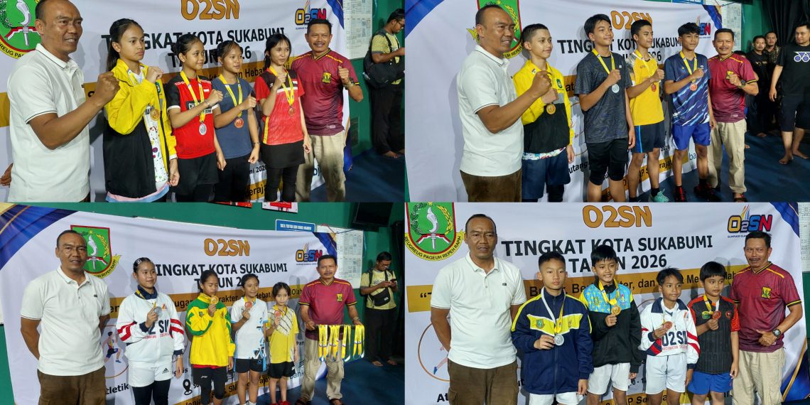 Empat Jawara Bulutangkis O2SN Siap Harumkan Nama Kota Sukabumi di Tingkat Jawa Barat