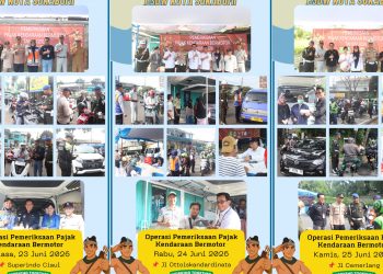 Tiga Hari Operasi Pajak Kendaraan di Sukabumi, Pemda Raup Lebih dari Rp100 Juta