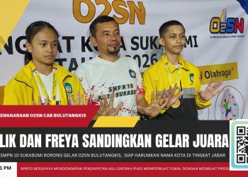 SMPN 10 Kota Sukabumi Borong Gelar O2SN Bulutangkis, Malik dan Freya Siap Harumkan Nama Kota di Tingkat Jabar