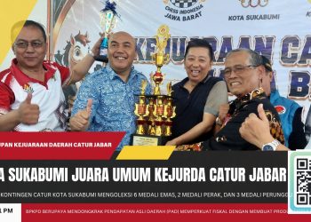 Tiga Keberhasilan Kota Sukabumi di Kejurda Catur Jabar 2026, Sabet Gelar Juara Umum