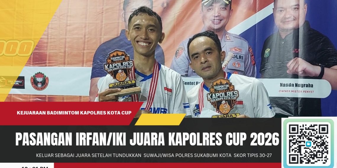 Final Sengit! Irfan/Iki Juara Kelas CC Kapolres Sukabumi Kota Cup Mister Penyet 2026