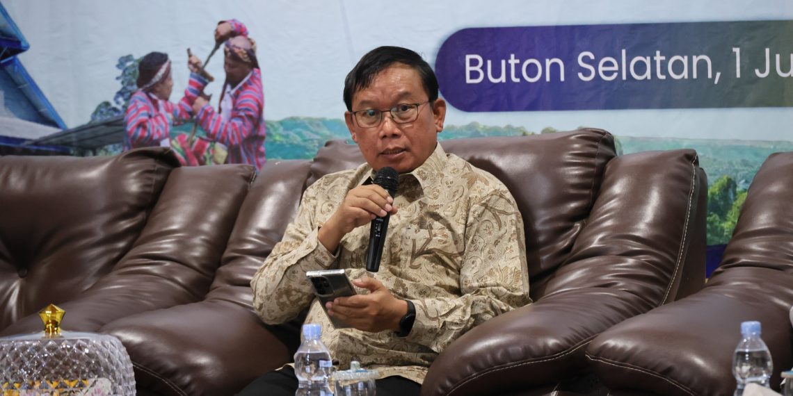 Sosialisasi Pengadministrasian dan Pendaftaran Tanah Ulayat, Bekali Masyarakat Hukum Adat Buton Selatan Soal Tahapan Sertipikasi
