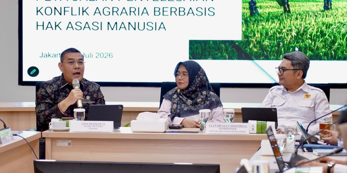Terima Kajian Komnas HAM, Kementerian ATR/BPN Perkuat Penanganan Konflik Agraria Berbasis HAM