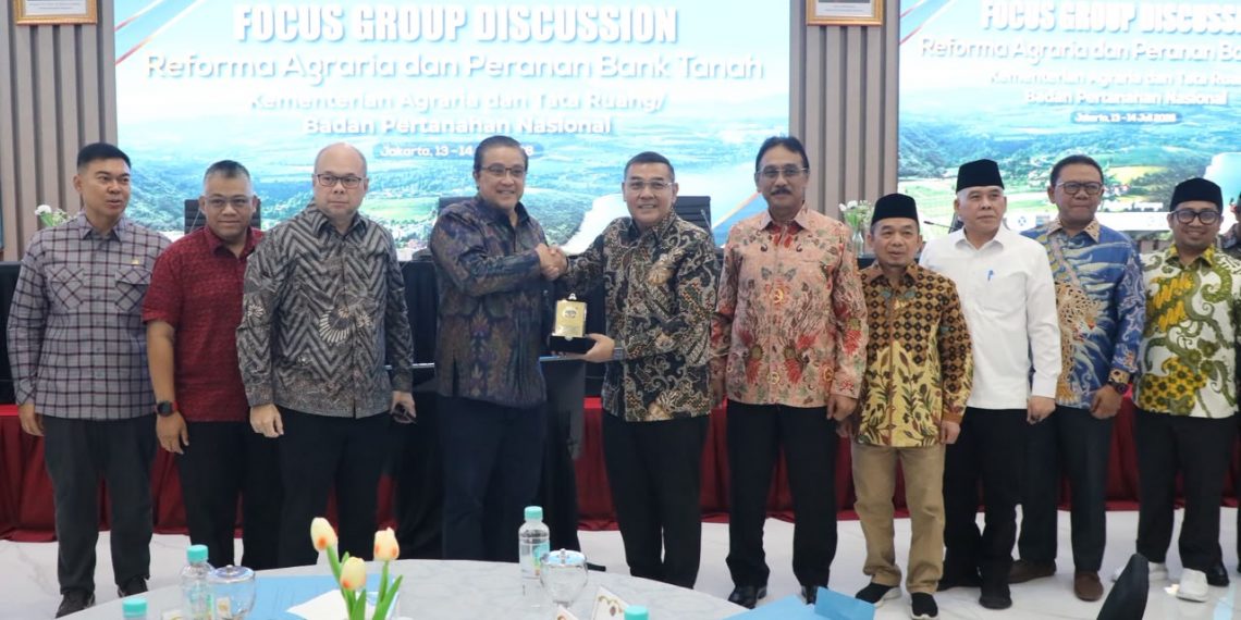 Kementerian ATR/BPN Bersama Komisi II DPR RI Bahas Penguatan Reforma Agraria dan Optimalisasi Peran Bank Tanah