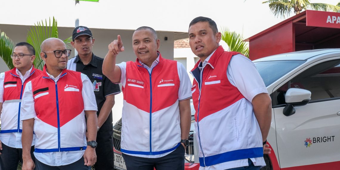 Direktur Pemasaran Ritel Pertamina Patra Niaga Cek Keandalan Pasokan BBM di Bandung Jabar