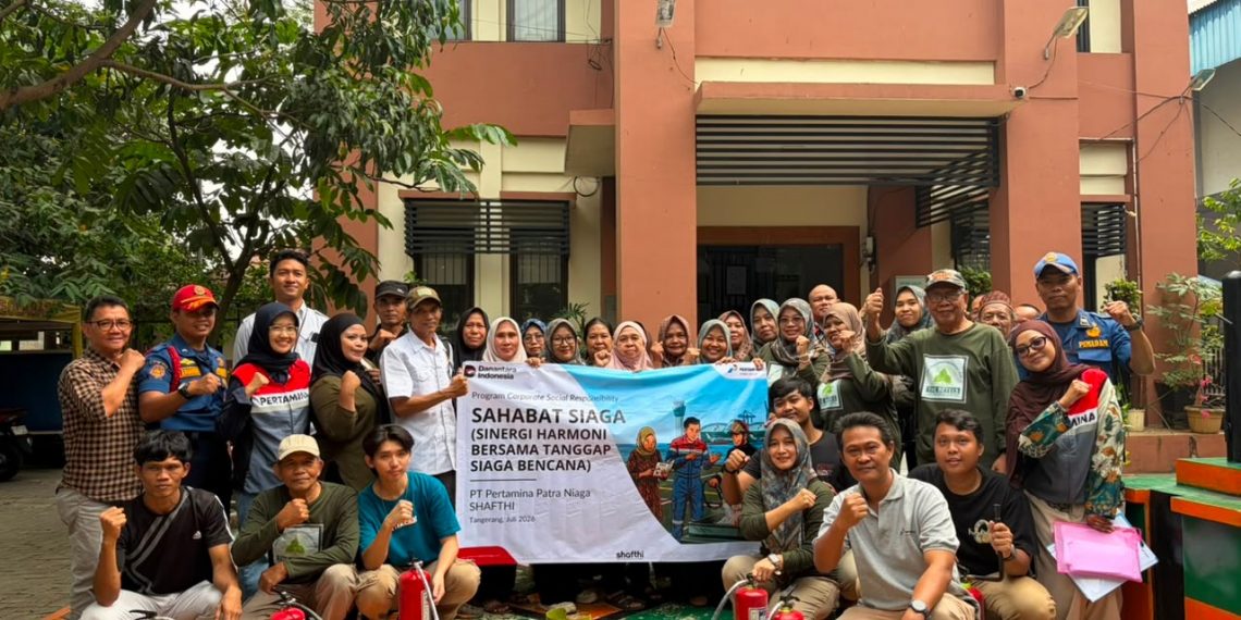 Pertamina Patra Niaga RJBB Perkuat Budaya Sadar Bencana melalui Program SAHABAT SIAGA di Kota Tangerang