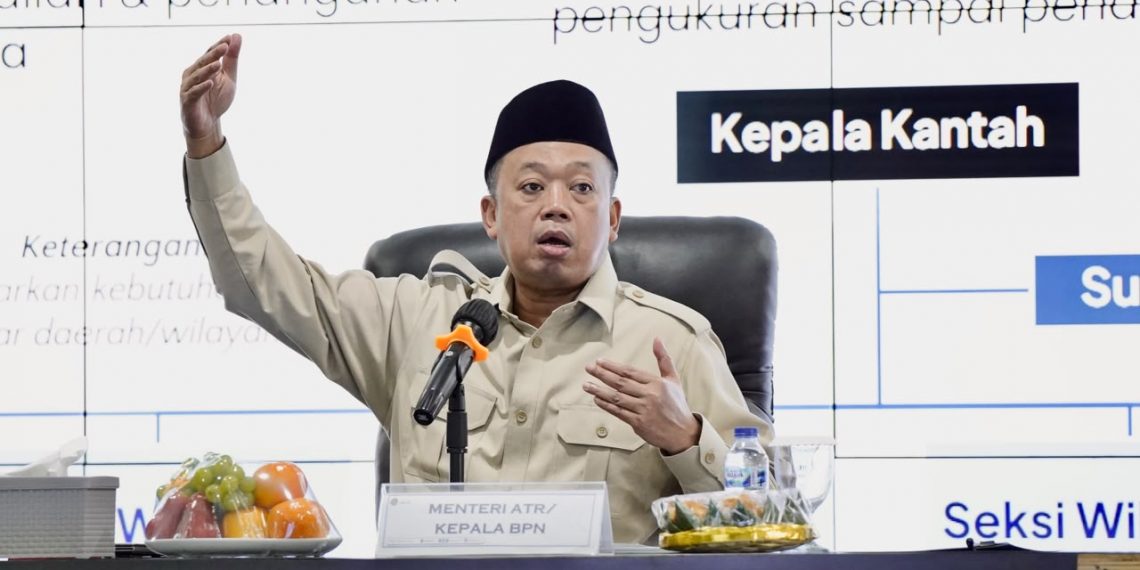 Pengarahan di Kanwil BPN Provinsi Sumatera Utara, Menteri Nusron Minta Jajaran Utamakan Kemudahan Layanan bagi Masyarakat
